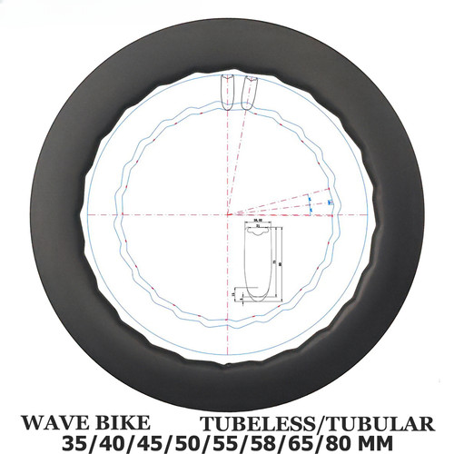 Cerchi wave bike tubeless - cerchi,