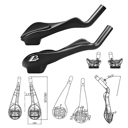 Balugoe carbonio poggia - carbonio,